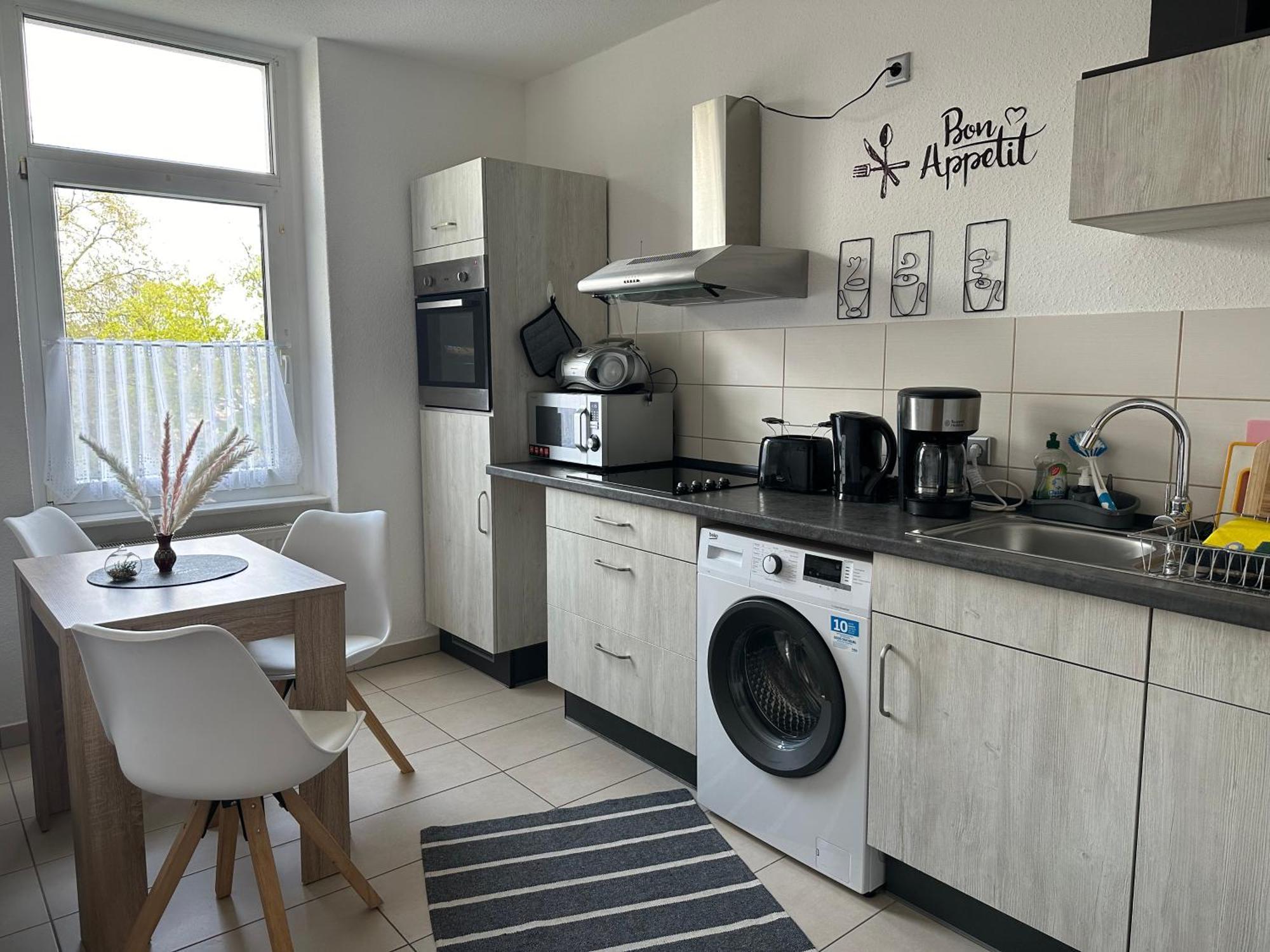 Ferienwohnung Zeitz Appartment Moritzburg Eksteriør billede